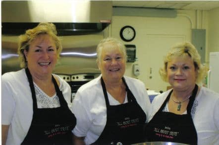 Joyce Young, Ginny Balmer, and Jackie Colin, the Andres sisters