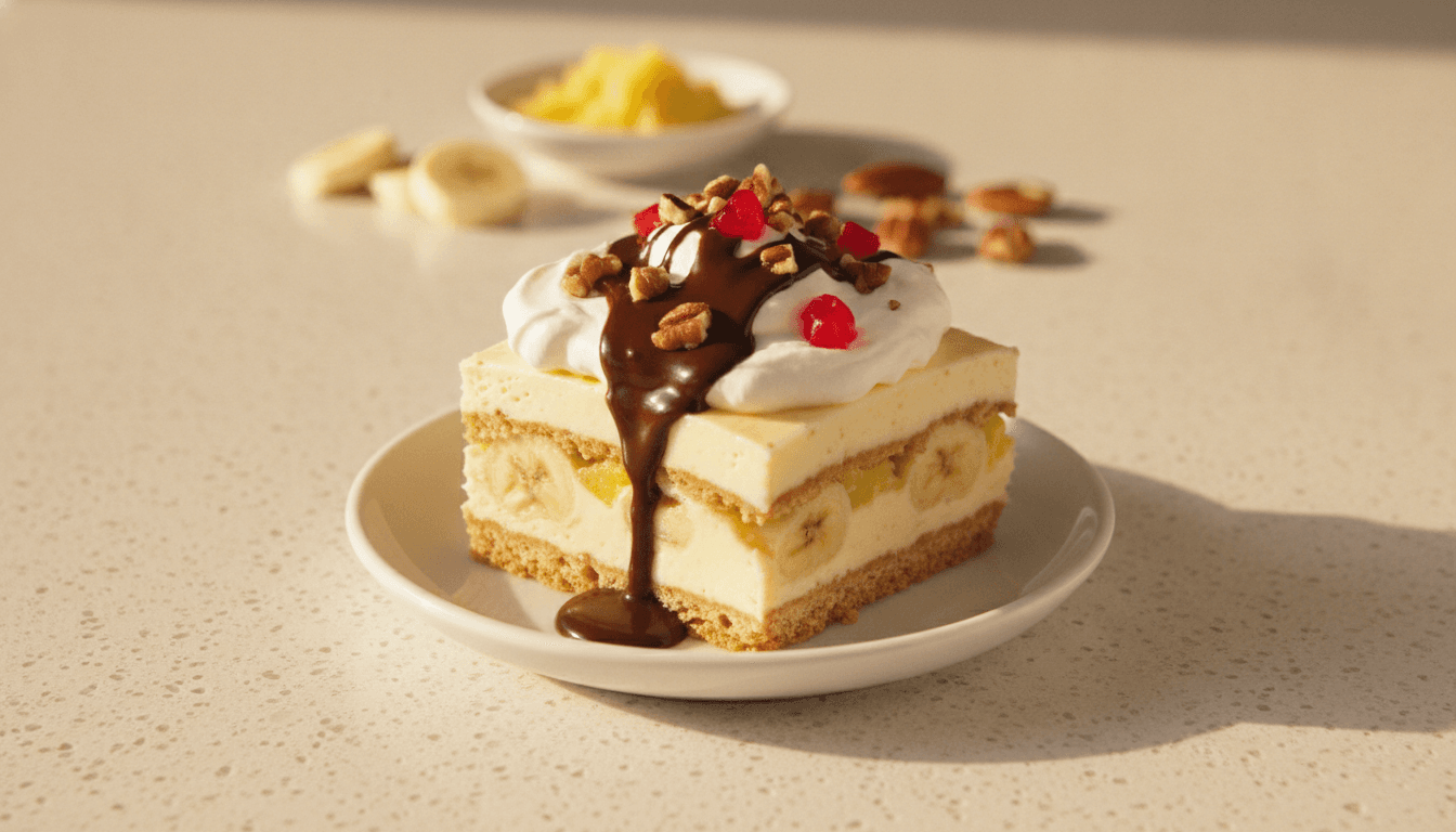 Banana Split Dessert